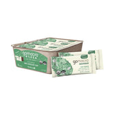 GoMacro Mint Chocolate Chip MacroBar pack shows mint and chocolate, a convenient protein snack.