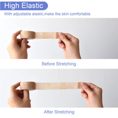 Gondiane pink self-adhesive bandage wrap sticks to itself without skin irritation