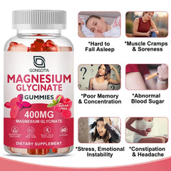 Label highlights Gongota Magnesium Gummies' magnesium-potassium blend for fluid balance.