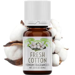 Good Essential dryer balls with Fresh Cotton fragrance oil for soft laundry