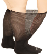 Gooi Extra Wide Socks with a non-binding top for swollen feet and comfort.