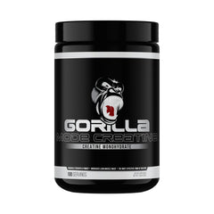 Gorilla Mind Creatine Monohydrate micronized powder with scoop for smoother mixing.