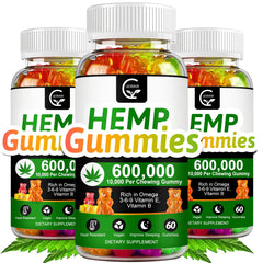 GORNVB hemp gummies 3-pack package for daily wellness option