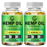GORNVB hemp oil capsules bottle for everyday wellness