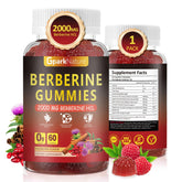 GparkNature Berberine Gummies Raspberry bottle ready for immune support and energy