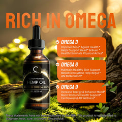 GPGP GreenPeople immune support drops highlighting omega fats for wellness.