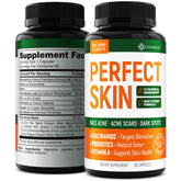 GRAMRIGHT Perfect Skin Acne Pills bottle ready for daily use to support clear-looking skin.