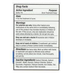 Grandpa's Thylox medicated soap packaging image highlighting targeted cleansing.