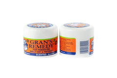 Gran's Remedy Scented Foot Powder talc formula delivers strong moisture absorption to keep feet dry.