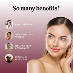 Maple Holistics grapeseed oil works as skin and body moisturizer for dry areas.