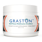 Graston Vitamin E Emollient 4oz jar ready for therapy sessions