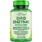 Great Billiom DAO enzyme bottle for gut support.