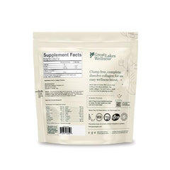 Great Lakes Wellness quick-dissolve formula ideal for coffee or smoothie mixes.