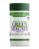 Green Foods Original Green Magma tablets in bottle for daily wellness