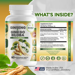 GreeNatr ginseng root as natural energy source