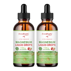 GREENPEOPLE magnesium glycinate liquid bottle for easy daily drops