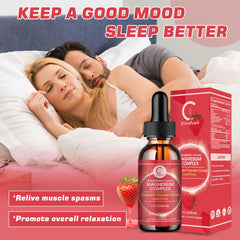 GreenPeople Triple Magnesium Liquid Drops strawberry flavor for daily use