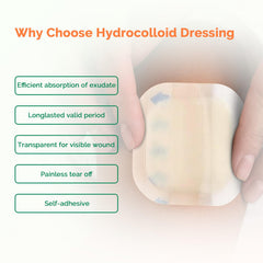 Greetmed hydrocolloid patch offers high absorption to manage exudate