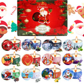 Grestar 12-pack Christmas candles with soy wax for clean, long-lasting fragrance