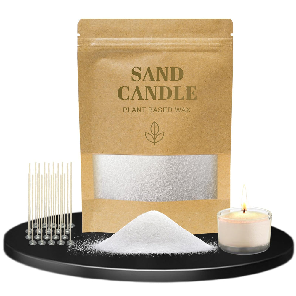 GRKZBKW Scented Candle Sand with sandalwood bloom for a calm room