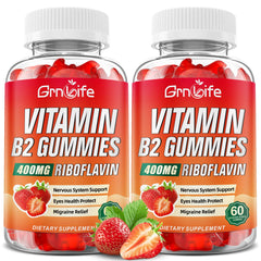 GrnLife B2 Gummies bottle shows a 120-count jar for convenient daily use