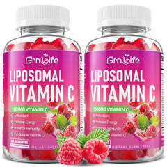 GrnLife liposomal vitamin C bottle promoting immune support and easy, daily dosing