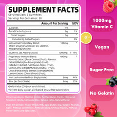 GrnLife raspberry gummies for convenient daily immune and energy support