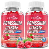 GrnLife Potassium Citrate Gummies bottle showing convenient daily use.