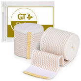Bandaje elástico GT de 2 pulgadas con cierre gancho-velcro en ambos extremos para ajuste seguro