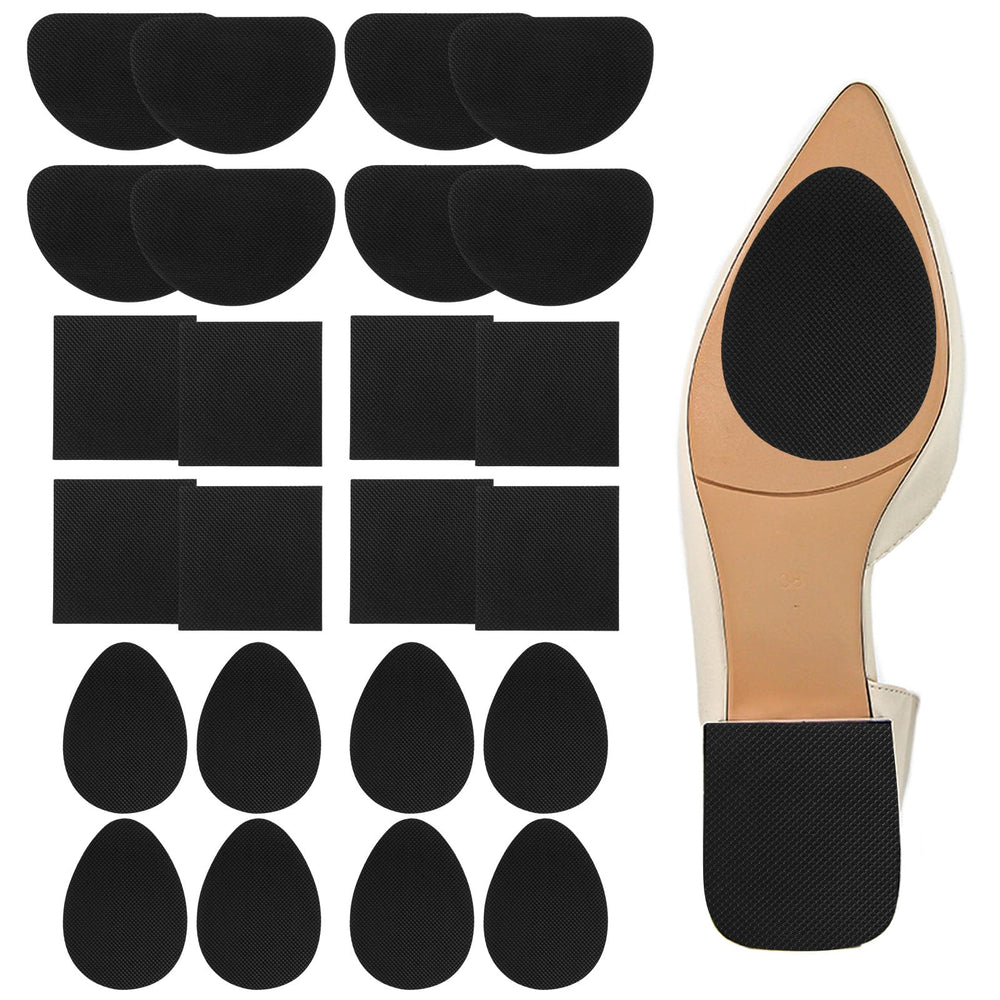 Gtziqa square non-slip pad in black boosts grip on shoe soles for safer steps.