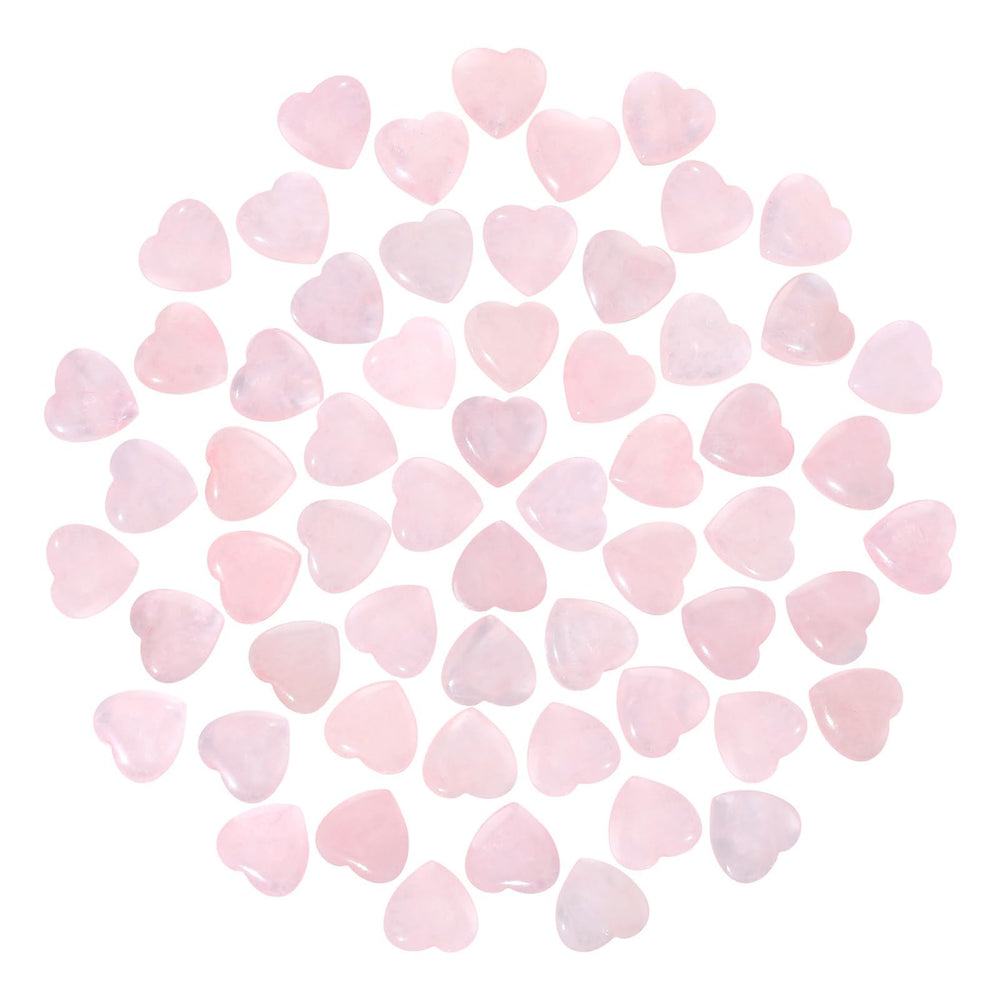Guiqulai rose quartz heart crystals for meditation and energy balance