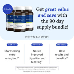 Gundry MD Bio Complete 3 capsules close-up for easy daily intake