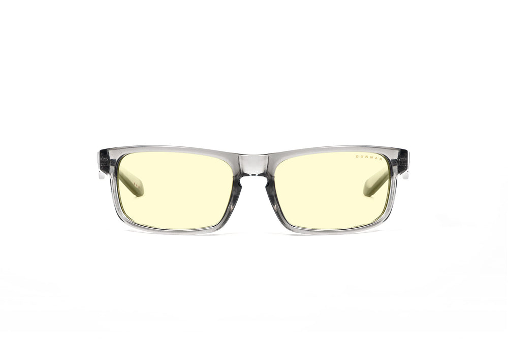 Gunnar Enigma blue light blocking lenses reduce eye strain during long gaming sessions.