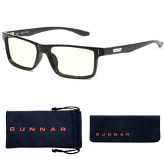Gunnar Vertex onyx front view for all-day comfort and style
