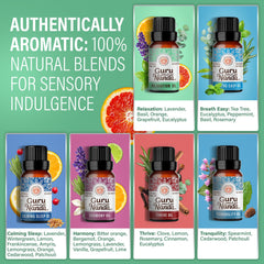 GuruNanda Harmony bottle with diffuser to promote balanced mood