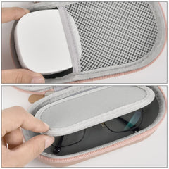 GWCASE hard-shell case protecting glasses from scratches and dust.
