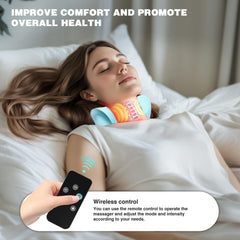 GYSIEN ergonomic neck pillow at 26-degree angle supports posture.