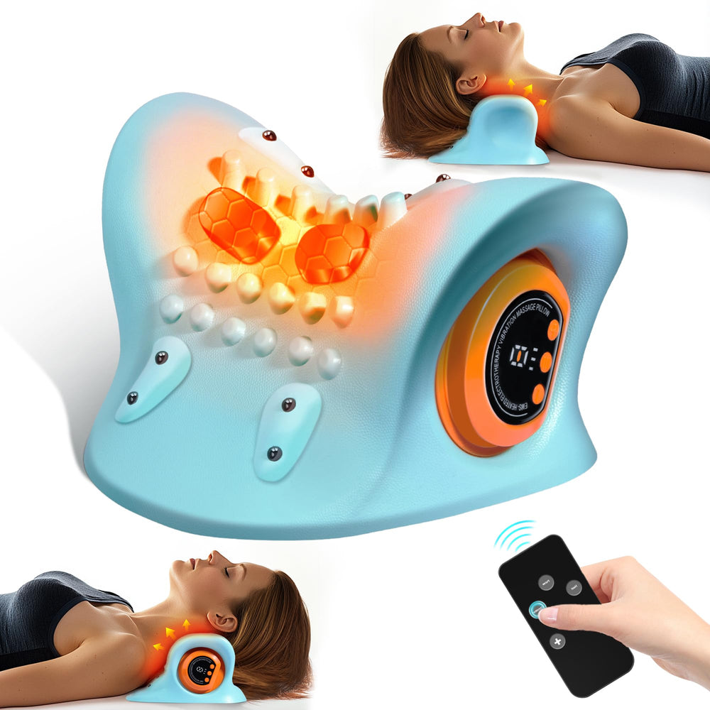 GYSIEN neck massager with heat mode provides tension relief and relaxation.