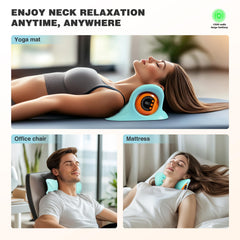 GYSIEN portable traction device with 1500mAh battery for travel use.