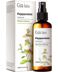 Gya Labs Peppermint Hydrosol face mist for cooling, refreshing skin.