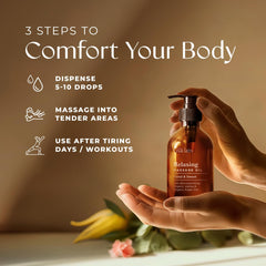 Gya Labs Relaxing Massage Oil skin-hydration promotes soft, moisturized skin after use