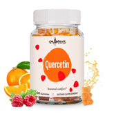 Gyumolics Quercetin Gummies for Kids bottle signals a kid-friendly daily wellness option.