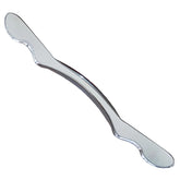 GYX COELE muscle scraper front view with polished stainless steel surface for smooth gliding