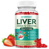 GZ HaoYuan Liver Cleanse Gummies bottle for daily detox support.