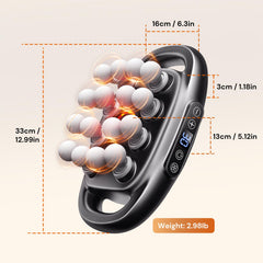 Gzerovir deep tissue neck massager targets neck stiffness with focused pressure.
