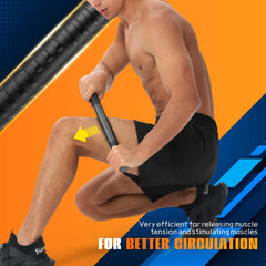 H-Brotaco Muscle Roller Stick offers back massage with firm, durable construction