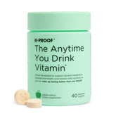 H-PROOF Anytime You Drink Vitamin bottle front promotes metabolism and liver health