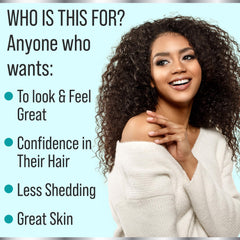 Hair Thickness Maximizer GMP-certified USA manufacturing badge