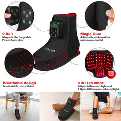 HAIYUE 660nm red LED matrix close-up highlighting surface comfort