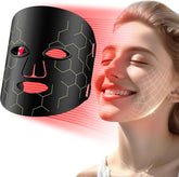 HALIDODO red light mask front view for at-home skincare routines